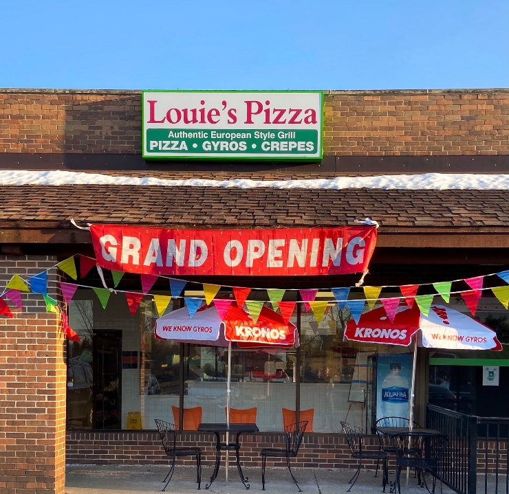 Louie’s Pizza : Pizza, Gyros, Crepes